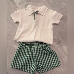 NWOT Lullaby set green and white